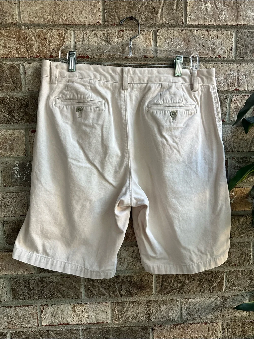 Banana Republic Men's Tan Flat Front Shorts